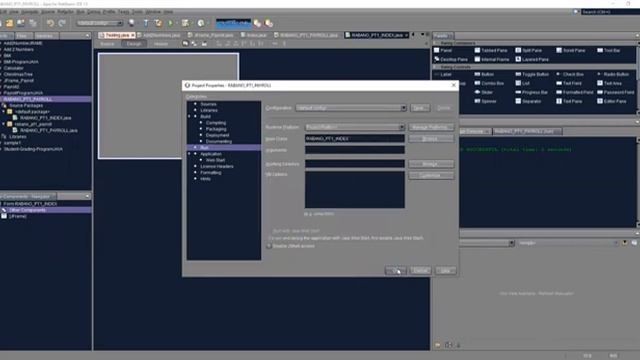 JAVA NetBeans || Jframe Configuration смотреть онлайн