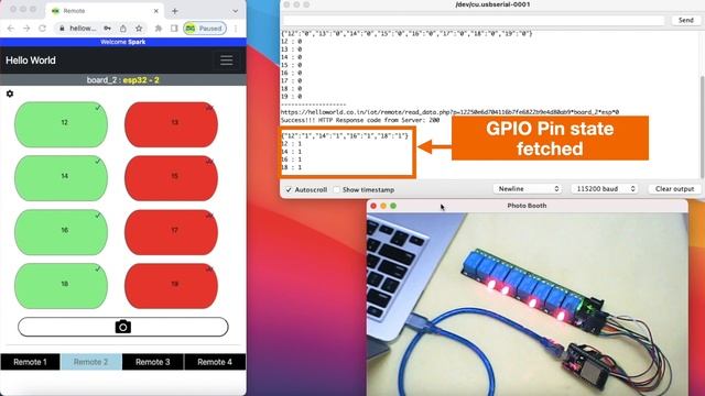 Online Web Remote for ESP32 microcontrollers | DIY IOT Project смотреть онлайн
