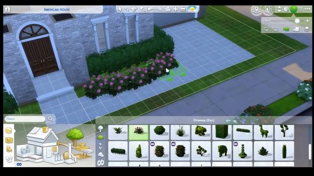 The Sims 4 Строительство American House Часть 1 смотреть онлайн