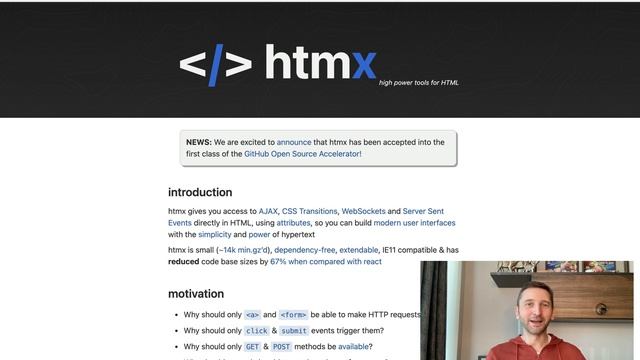 HTMX - не начинай использовать! Сперва пойми ограничения инструмента
