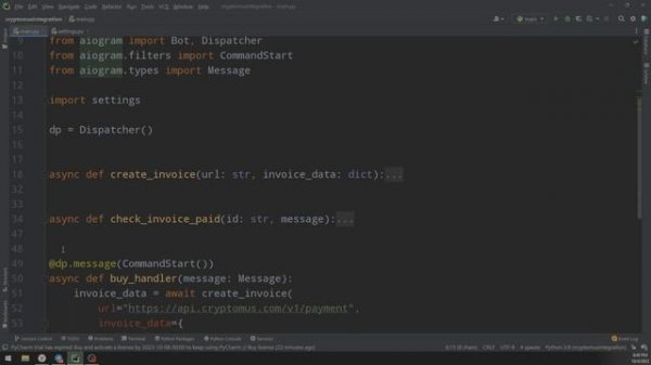 Automate Crypto Payments in Python with Cryptomus