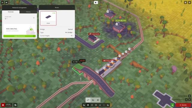 VOXEL TYCOON —First Look strategy game about transportation, building factories, and mining смотреть онлайн