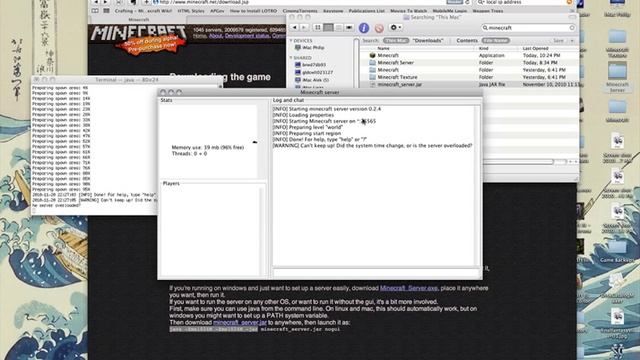 How to Setup a Local Minecraft Server on Mac смотреть онлайн