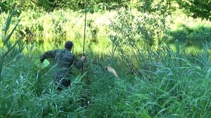 Как поймать рыбу на малой реке на поплавок Мой личный опыт.mp4