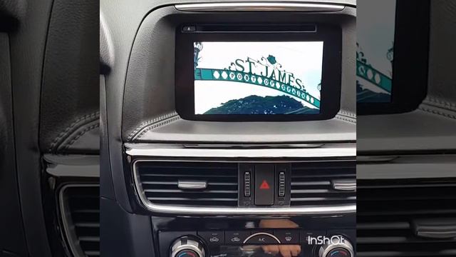 Видео на штатном мониторe Mazda CX-5 2015 смотреть онлайн