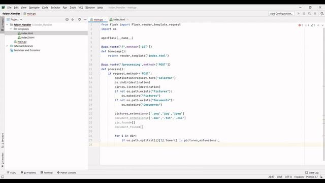Flask API CLEANER смотреть онлайн