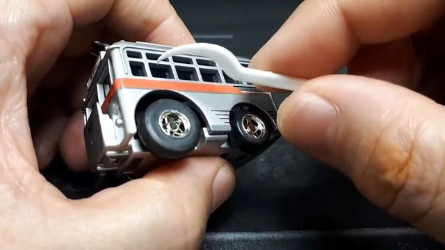 Tooned Bus Mitsubishi Fuso Kansei Electric by ChoroQ, trolley tram dam tunnel смотреть онлайн