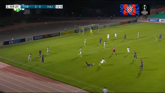 FC Tobol Kostanay - HNK Hajduk Split 4:1 {3:1} (0:0) Full Match [UECL 2nd QR-2nd Leg] смотреть онлайн