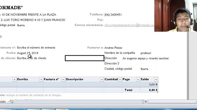 Albaran de factura en excel смотреть онлайн