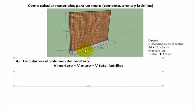 Como calcular ladrillos, cemento y arena para un muro смотреть онлайн