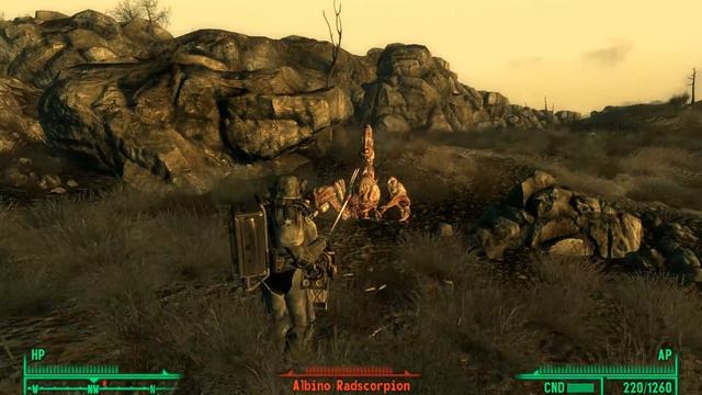 Fallout 3 - Albino Scorpion (Video resize test) смотреть онлайн