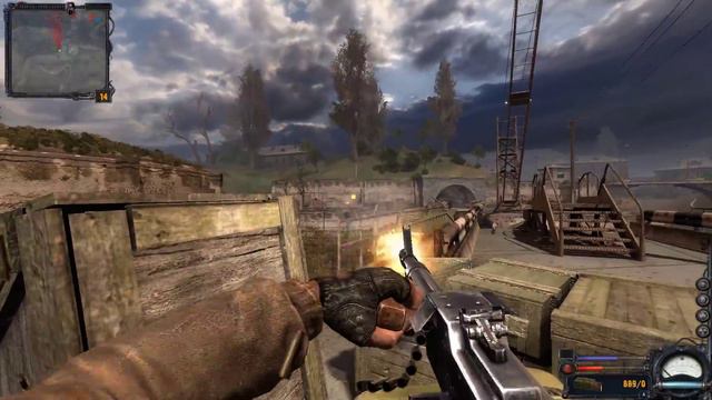 S.T.A.L.K.E.R. Чистое Небо с Аксалом - (15) - И Вновь Застрочил Пулемёт... смотреть онлайн