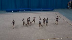 Эстетическая гимнастика. Команда "Анлер" (Москва). Хореограф-постановщик: Ольга Костерина