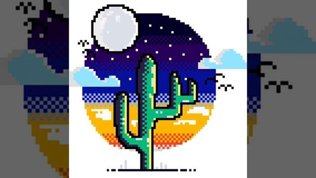 Делаем кактусы в пустыню смотреть онлайн