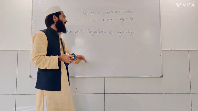 Present continuous tense with सेन्टेंस by Usman Qasmi Learning English Speaking смотреть онлайн