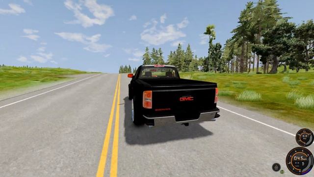 BeamNG Drive RP #68 - The New And Improved 600HP GMC Sierra | Now With Nitrous смотреть онлайн