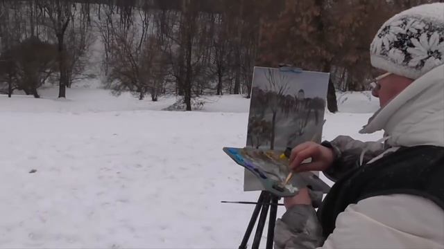 Пленэр в парке-усадьбе Коломенское смотреть онлайн