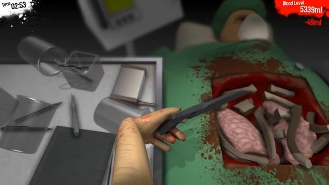 Обзор Surgeon Simulator 2013 [Рейтинг: A++ / Полное прохождение] С Русским переводом смотреть онлайн