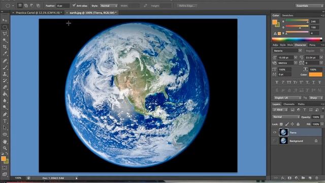 Clase Photoshop 4 Herramientas de selección смотреть онлайн