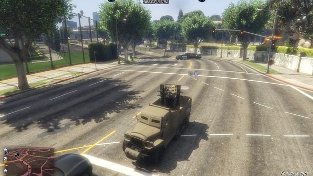 Grand Theft Auto V Online Читер отключает 5 звёзд розыска смотреть онлайн
