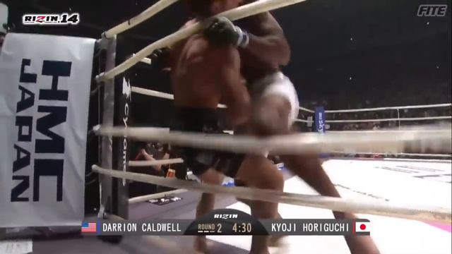 【20181231】RIZIN Kyoji Horiguchi vs Darrion Caldwell （堀口恭司 VS ダリオン・コールドウェル） смотреть онлайн
