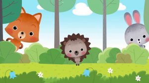 ёжик в лесу