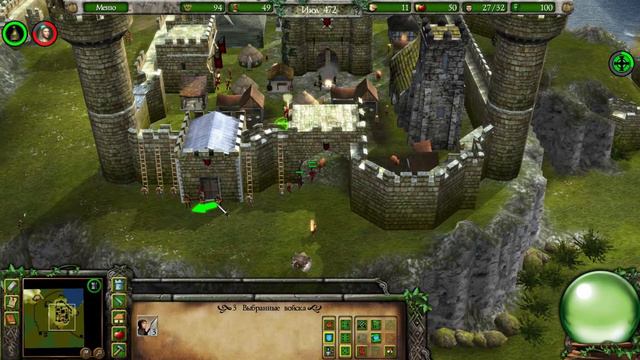 Stronghold Legends - Прохождение Игровой Кампании "Король Артур"! #2 смотреть онлайн