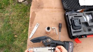 Доработка шины  аккумуляторной минипилы, решена проблема со смазкой цепи