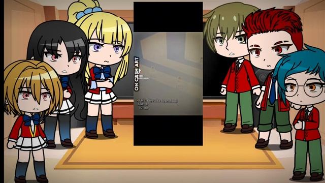 Class D React Ayanokoji/??/??/