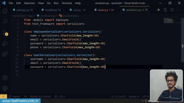 9.Serializing users | Django Rest Framework смотреть онлайн