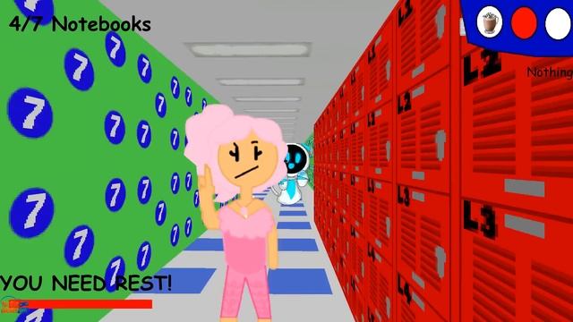 Losky Basics with Luck and Learning Math mostly - Baldi's Basic Mod смотреть онлайн