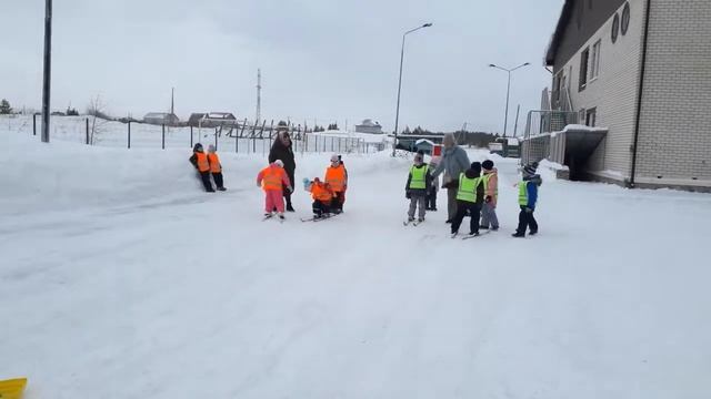 4 день I муниципальных Олимпийских зимних игр для дошкольников.