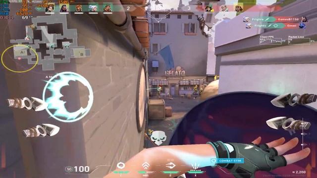 Jett ult + Breach ult= ACE смотреть онлайн