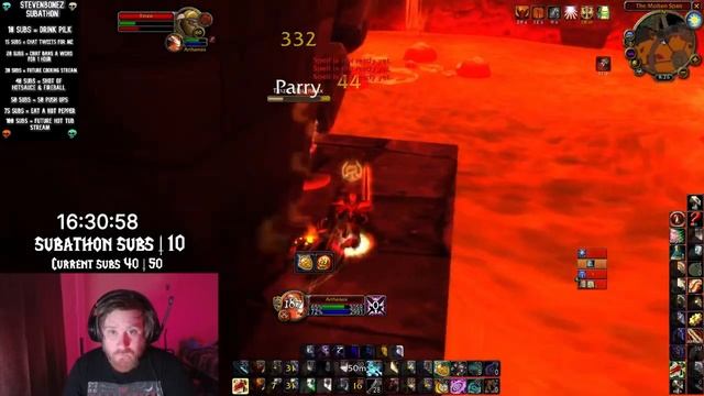 Classic ERA - RET/RECK Paladin PvP in BRM (28 hour stream highlights) смотреть онлайн