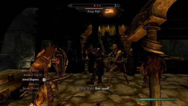 Skyrim Combat: A Draugr Party. How quaint... смотреть онлайн