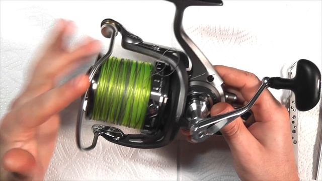 Обслуживание фрикционного тормоза DAIWA Basiair 45 QD смотреть онлайн