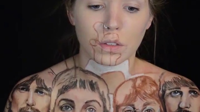 Beatles Body Art By The Real Mystique смотреть онлайн