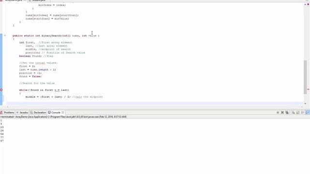 Java Arrays - Hands-On Demonstration #7 смотреть онлайн