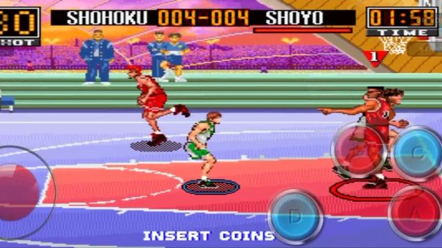 Super Slam mobile/ Slam dunk anime...Shohoku longplay смотреть онлайн