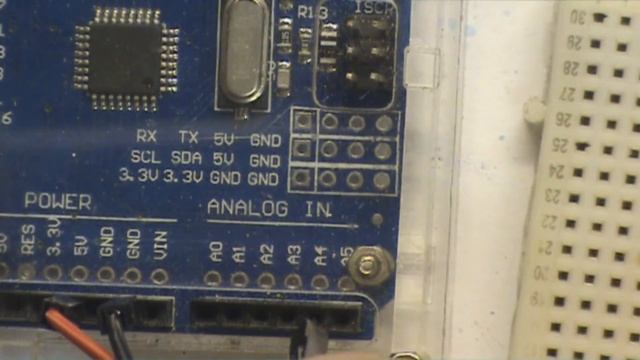 Простой термометр на arduino. DS18B20 и lcd 1602. смотреть онлайн