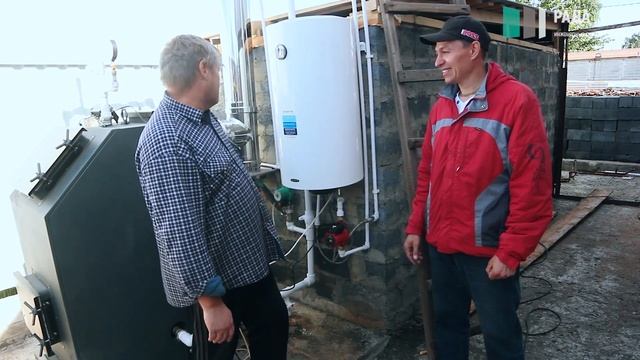 Отзыв Владимира о монтаже котла НЕДЕЛЬКА, системы отопления и водоснабжения смотреть онлайн