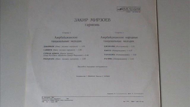 • Закир Мирзоев •