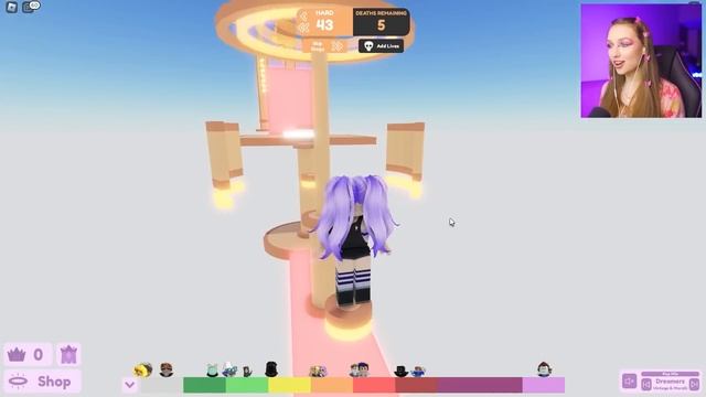 РОБЛОКС ОББИ, но ОГРАНИЧЕННЫЕ ЖИЗНИ ! ? Roblox Limited Deaths Obby смотреть онлайн