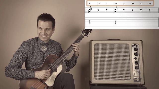 The BEST Blues chord - easy Blues guitar rhythm tutorial - How to play Blues guitar lesson - compin смотреть онлайн
