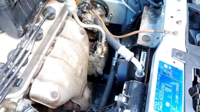 Honda HR-V 2003 Смяна на хидравлична помпа и чистене на SRS грешка смотреть онлайн