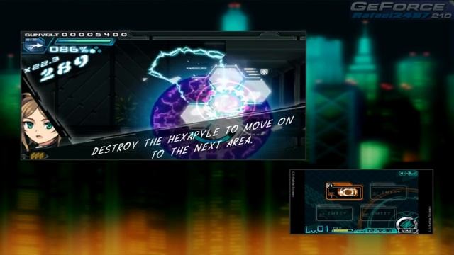 Azure Striker Gunvolt (GeForce 210 + E6550) PC Gameplay HD смотреть онлайн