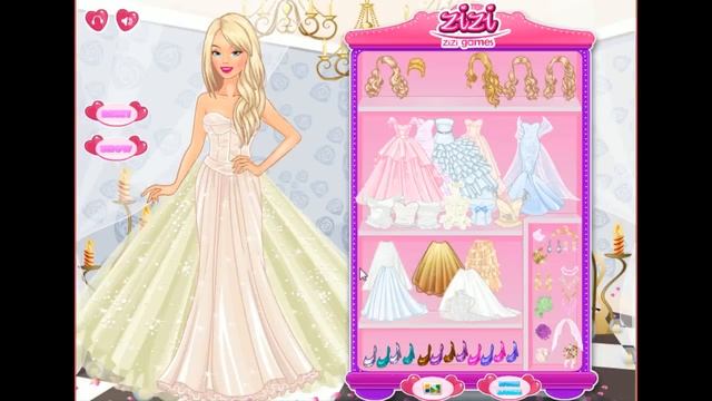 ♥♥ Princess Bride Wedding Dress Up Game / Dating & Friends ♥♥ смотреть онлайн
