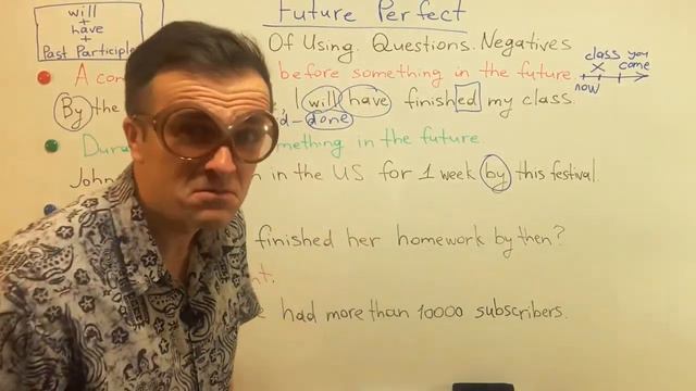FUTURE PERFECT Explained With Examples: Duration Before Something In the Future. (2020) смотреть онлайн