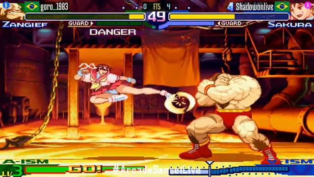 FT5 @sfa3: goro_1983 (BR) vs Shadowonlive (BR) [Street Fighter Alpha 3 Fightcade] Sep 21 смотреть онлайн
