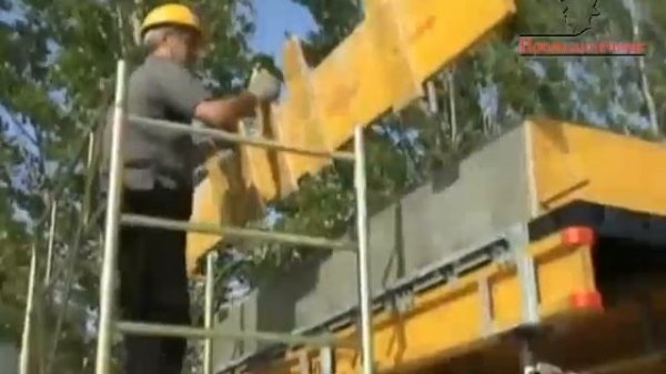 пластиковая опалубка перекрытия geoplast skyrail